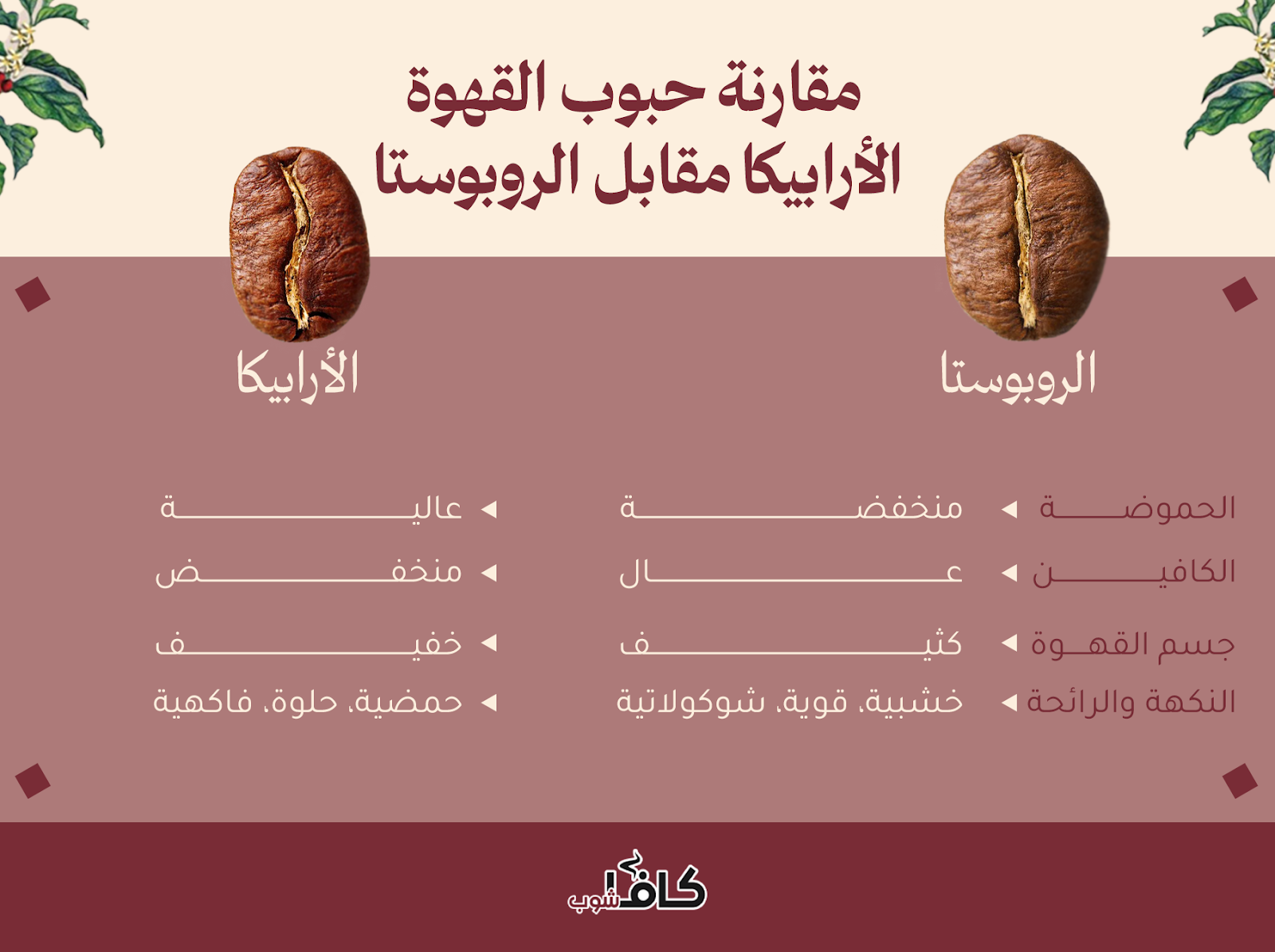 دليلك الكامل لاختيار حبوب القهوة