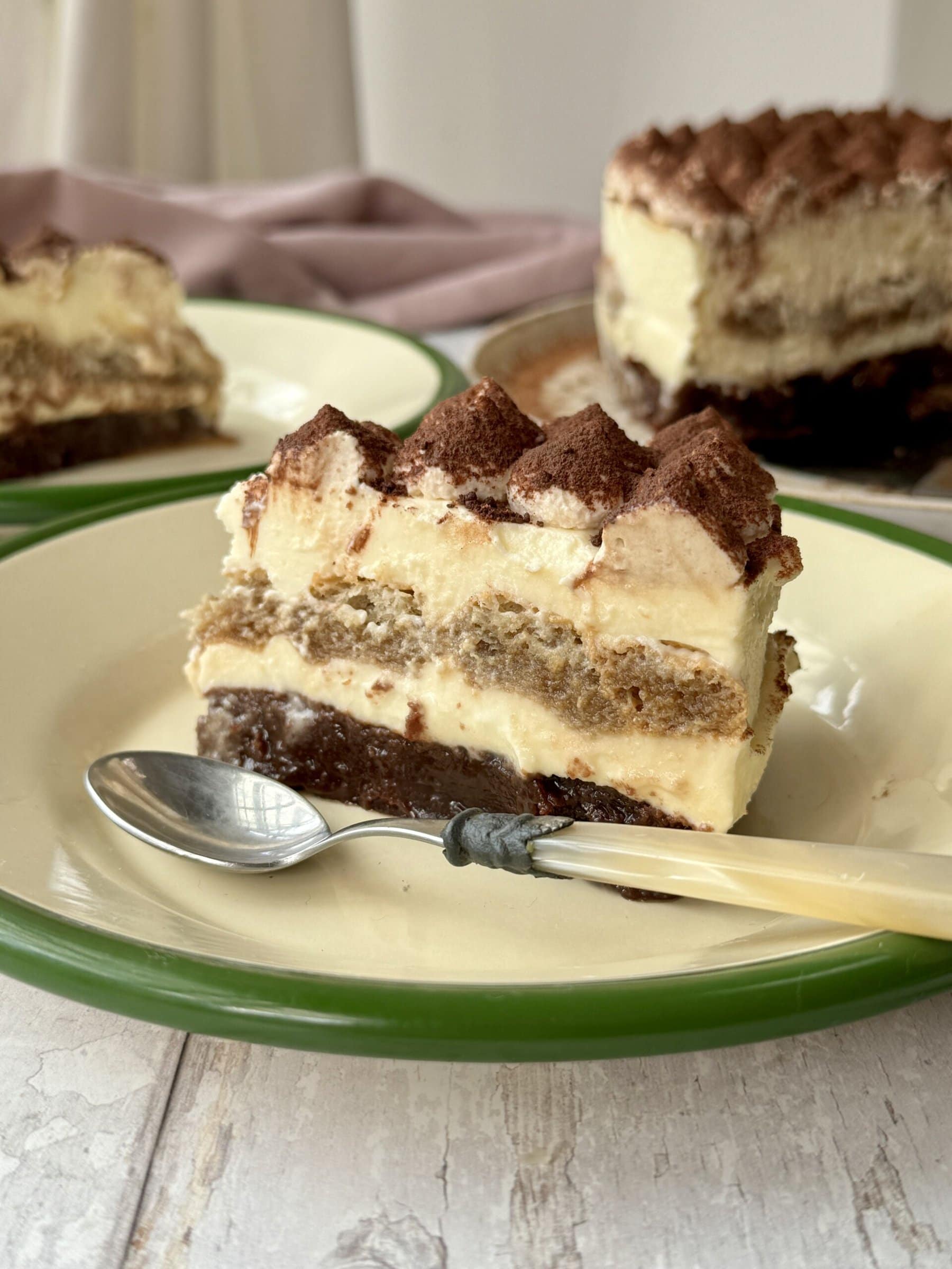Tiramisu Brownies cheesecake